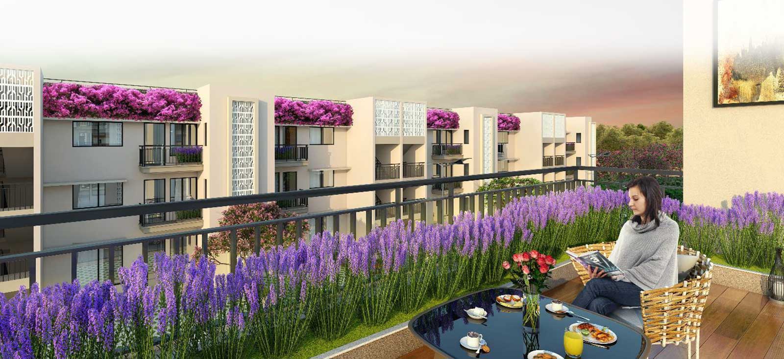 lavender Floors at Amanvilas Faridabad