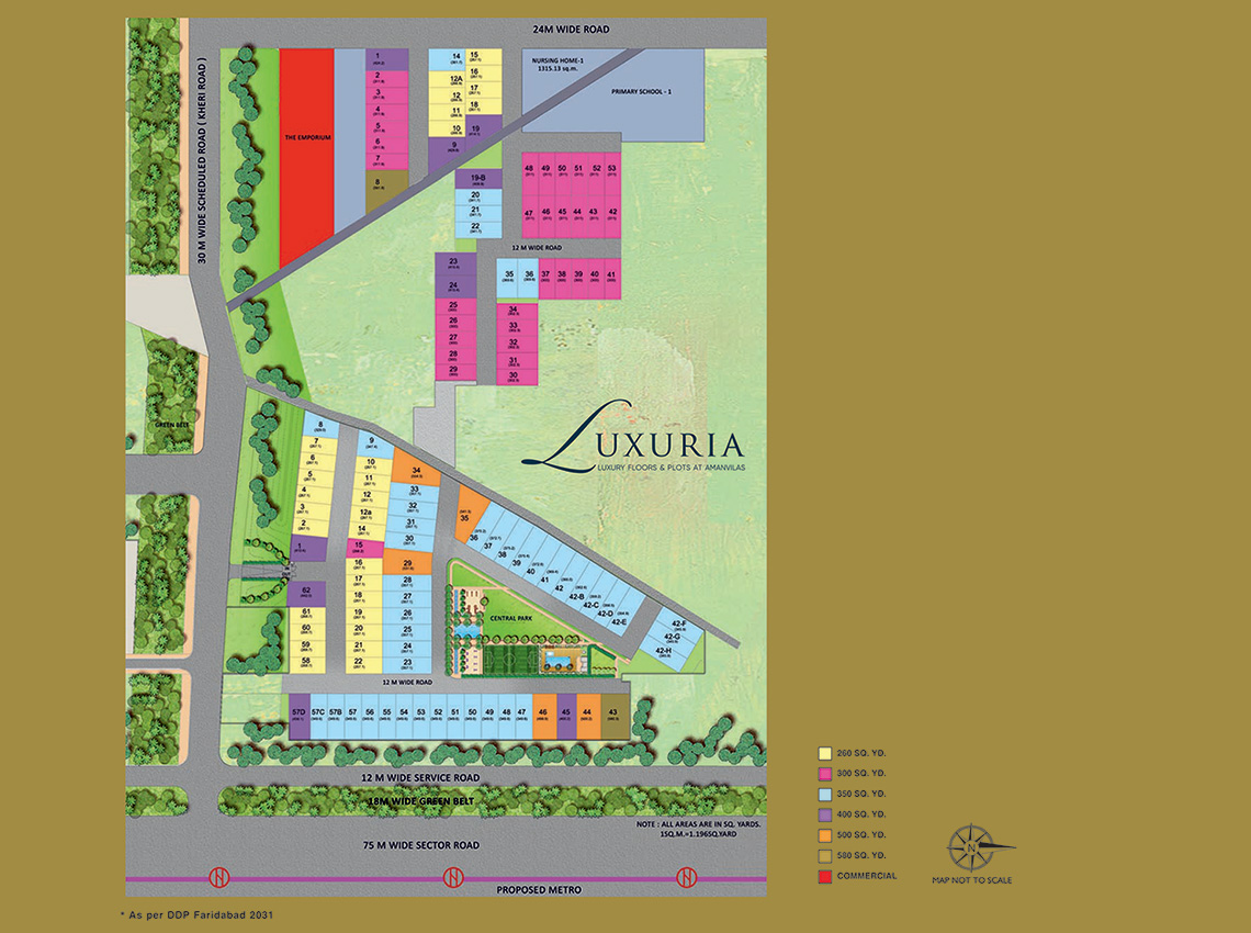 1350 Sq.ft. - 1700 Sq.ft. + 3 Bhk+2T/3T & 4 Bhk+4T